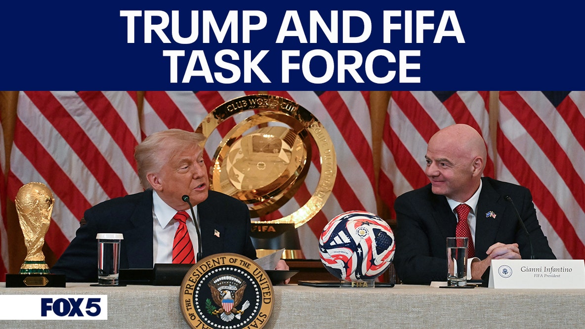 FULL VIDEO: President Donald Trump joins meeting with FIFA task force